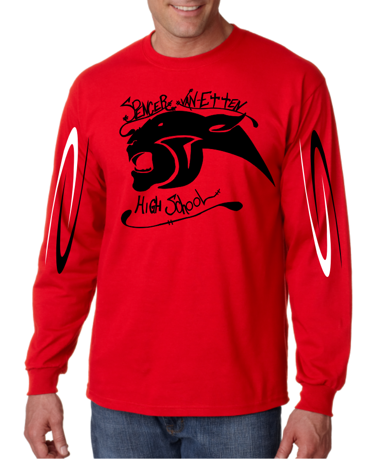 SVE Red Long Sleeve Shirt