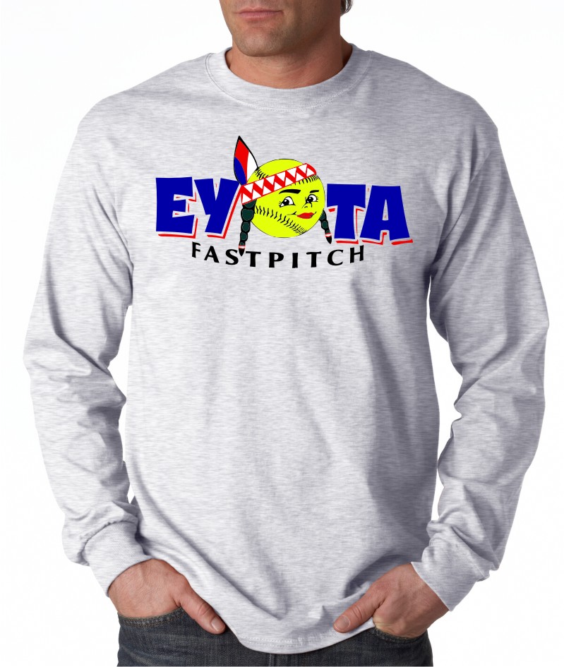 eyota blue ls shirt